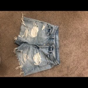 AE High waisted mom shorts